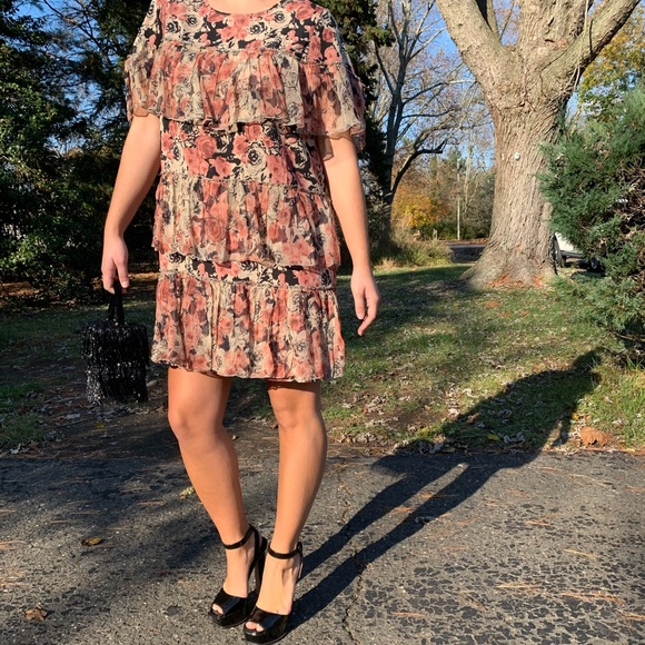 Lucky Brand Rose Ruffle Dress - Picture 4 of 8